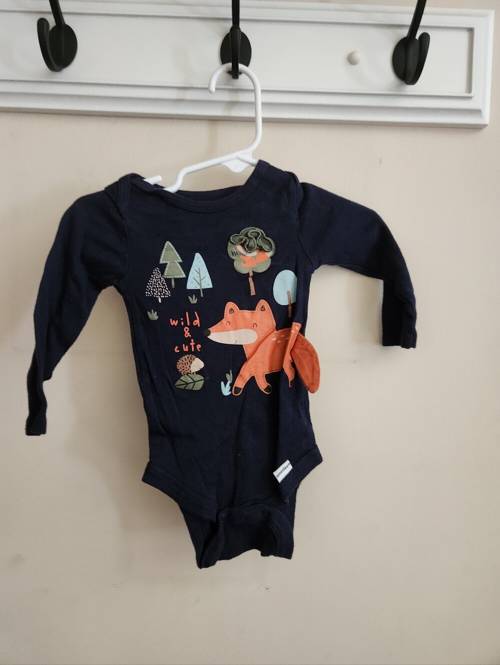 🎉 3-6m: Forest Themed Onsie